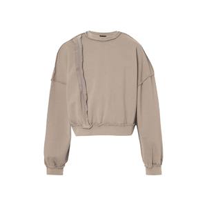 เสื้อสเวตเชิ้ตคอตตอนแบบหนา ซักย้อมสีเอซิด คุณภาพสูง รุ่นใหม่ล่าสุด สวมใส่ได้ทั้งชายและหญิง แบบคอกลม รับผลิตตามสั่ง ขายส่ง - Product Image 5