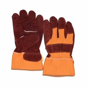 Guantes de Trabajo Industriales Resistentes, de Cuero Vacuno, Resistentes a la Abrasión, para Construcción y Jardinería - Product Image 4
