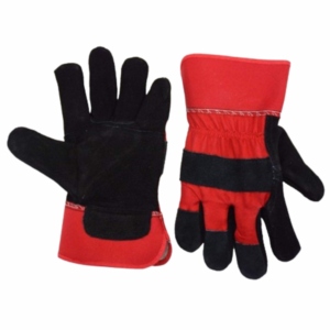 Gants de sécurité personnalisés en cuir de vachette pleine fleur, robustes et doux, ignifuges en coton, confortables pour un usage domestique - Product Image 1