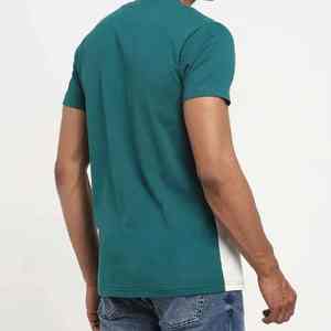 Camiseta Deportiva de Algodón y Elastano para Hombre, de Secado Rápido, Ajustada, para Entrenamiento, Deportes, Lisa - Product Image 2
