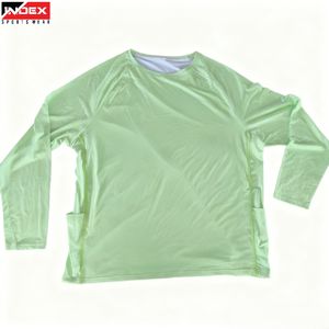 Chemise de pêche durable à manches longues pour homme, protection UV, séchage rapide, respirante, pour la pêche en plein air - Product Image 1