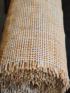 Natural Fiber Rattan <b>Webbing</b> Created to Provide Balanced Flexibility and Structural Support for Craft Projects - Product Image 5
