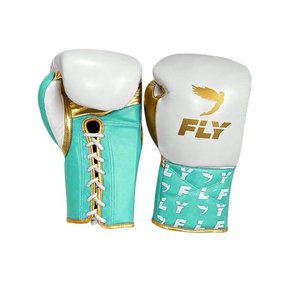 Guantes de Boxeo Profesionales para Adultos, 100% Cuero Original, con Cordones y Diseño de Estampado Metálico, para Entrenamiento y Combate, Más Vendidos - Product Image 1