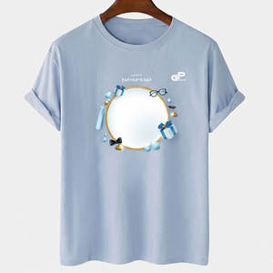 เสื้อยืดวันพ่อสำหรับผู้ชายที่ดีไซน์เรียบง่ายสวมใส่สบายทุกวัน - Product Image 1