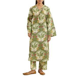 Traje Shalwar Kameez Kurta Clásico, Ropa Formal Diaria, Kurta Pakistaní, Shalwar de Tela Lavable de Alta Calidad, Servicio OEM - Product Image 1