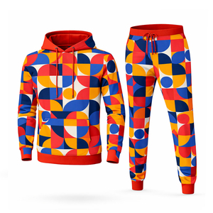 Nouveauté : Sweat à capuche unisexe en polyester 100 %, impression numérique personnalisée, hiver, effet délavé - Product Image 1