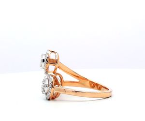 แหวนเพชรเพาะเลี้ยง 1.5 กะรัต ขายส่ง รับรองโดย IGI ทองคำขาว 14k สไตล์ชาติพันธุ์ สำหรับผู้หญิง ของขวัญวันหมั้น วันแต่งงาน วันครบรอบ สวยงาม - Product Image 3