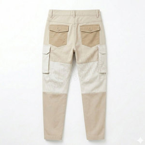 Pantalon cargo léger et décontracté pour homme, style tendance, nouvelle collection, vente flash, pantalon cargo délavé pour homme - Product Image 2