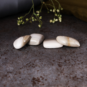 พลอยฟลินท์หลากสีแบบฟรีฟอร์ม ขัดเงา สำหรับทำเครื่องประดับ ขายส่ง - Product Image 3
