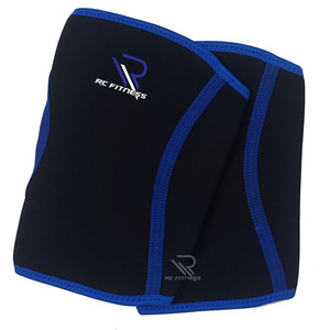 Manchons de compression pour genoux avec logo personnalisé, néoprène haute densité, accessoires de gym - Product Image 3
