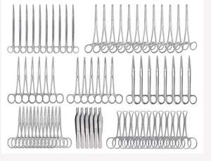 Veterinary <b>Surgical</b> Set 72 Pcs Spay Neuter <b>Instrument</b> Kit Manual German Stainless Steel CE Certified By Dentavex - Product Image 4