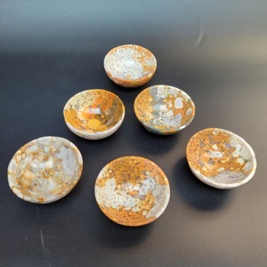 Vente en gros de bols en pierre naturelle sculptée et polie, pierres précieuses de quartz en vrac, rondes, pour la guérison, la décoration, la méditation, cadeau spirituel - Product Image 5