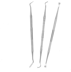 Dental <b>Tooth</b> Cleaning Scaler <b>Scraper</b> Double Ended Dentist Instrument Tartar Calculus Removal Oral Hygiene Tool ISO Approved - Product Image 5