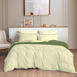 Juego de Funda de Edredón de Algodón a Rayas Directo de Fábrica, Ropa de Cama de Lujo para el Hogar, Hotel, Hospital - Product Image 4