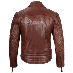 Chaquetas de Cuero Premium al por Mayor, Chaquetas Clásicas con Botones para Hombre, Diseño Clásico, Chaqueta de Alta Calidad para Hombre - Product Image 2