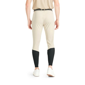 Pantalones de equitación para hombre de primera calidad con agarre en la rodilla, ajuste cómodo, para entrenamiento y competición, con MOQ bajo. - Product Image 3