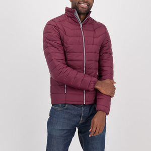 2025 Thick 100% Nylon Puffer <b>Jacket</b> with Stand Collar Full Face Cover Water Resistant & Custom Branding-Unisex <b>Winter</b> <b>Jacket</b> - Product Image 2