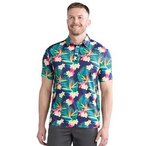 Polo homme grande taille à col rabattu imprimé, coupe ajustée, manches courtes – Nouvelle collection, offre spéciale – Origine BD - Product Image 2