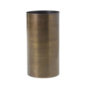 Jarrón de Bronce Hecho a Mano para Mesa, Diseño Industrial Minimalista, Forma Cilíndrica, para Decoración del Hogar - Product Image 3