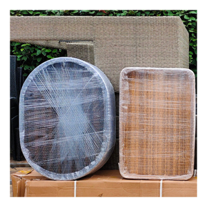 Bandeja Flotante de Ratán Tejida a Mano, Diseñada para Uso en Piscinas, Exhibición en Spas y Mercados de Exportación Comercial - Product Image 3