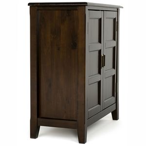 Mueble Bajo de Almacenamiento Color Marrón Caoba Burlington para Sala de Estar - Product Image 2