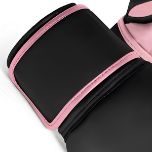 <b>Leather</b> Breathable Moisture Wicking Full Finger Lightweight Laced Boxing <b>Gloves</b> for Men <b>Women</b> Kickboxing Heavy Bag Fighting - Product Image 5