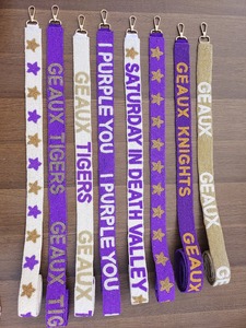 Correa de Hombro Ajustable con Cuentas de Cuero Genuino Curtido Vegetalmente con Logotipo Personalizado LST262 para Bolso Speedy20, Correa de Lujo para Bolso - Product Image 4