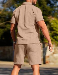 Conjunto de Camiseta y Pantalones Cortos de Verano para Hombre TRUPEXA, Ecológico, de Secado Rápido, Transpirable y Reversible - Servicio OEM, Tallas Grandes Disponibles - Product Image 3