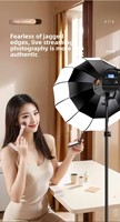 Lampe LED 150W à monture baïonnette pour studio photo, tournage de films, diffusion en direct, caméra, enregistrement vidéo, éclairage d'appoint pour maquillage et beauté