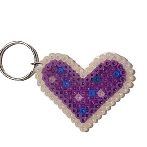 Handcrafted Colorful Beadwork Keyholder Artisan Decorative Beaded <b>Keyring</b> for Gifting Portable - Product Image 2