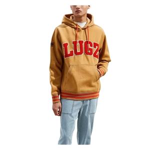 Nuevo diseño de gran tamaño pesado 100% algodón polar Sudadera con capucha para hombres bordado Casual Street Sport estilo liso teñido para otoño - Product Image 1