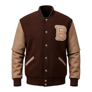 Chaquetas Varsity Personalizadas con Parches de Chenilla, Chaqueta de Invierno para Hombre, Estilo Vintage, Ropa Urbana, Chaqueta Universitaria de Béisbol - Product Image 4