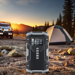 Démarreur de saut de voiture au Lithium Portable 12V 8000mAh avec batterie externe sans fil à lumière LED et amplificateur de compresseur d'air pour l'utilisation de camion de voiture - Product Image 4