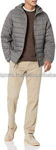 Chaqueta acolchada para hombre, abrigo de invierno, cortavientos, más largo, para puerta - Product Image 6