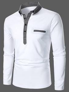 Nouvelle Arrivée 2026 – Chemise Homme Automne-Hiver Écologique Couleur Unie Manches Longues – Design Tendance et Fonctionnel - Product Image 2