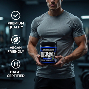 Poudre de pré-entraînement à la bêta-alanine, stimulant énergétique et améliorant les performances sportives, sans sucre, étiquette privée personnalisée - Product Image 6