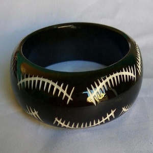 2022 New Design Handmade Bone Hand Painted Designs Elastics Fancy <b>Bracelets</b> for <b>Friend</b> s <b>Best</b> Friendship <b>Bracelet</b> and Bangles - Product Image 4
