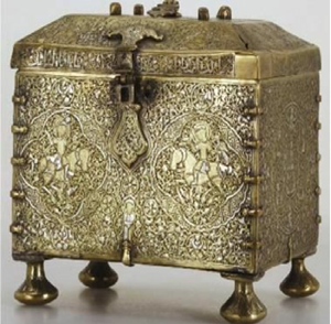 Ensemble de boîtes à épices en argent raffiné, comprenant six récipients à couvercles internes, disponible à prix de gros. - Product Image 4