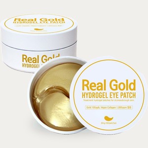 แผ่นเจลใต้ตา Prreti Real Gold Hydrogel Eye Patch 60 แผ่น มาส์กใต้ตา ผลิตในเกาหลี - Product Image 4