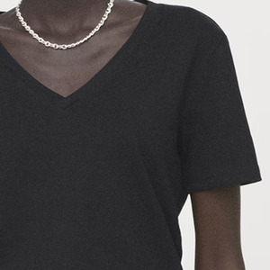 T-shirt décontracté classique pour femme, style moderne, design de haute qualité, en coton doux, pour la vente en gros - Product Image 4