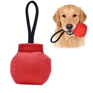 Juguete de Cuerda de Yute Resistente para Perros – Juguete de Fibra Natural Ecológica para Entrenamiento y Juego Interactivo - Product Image 1