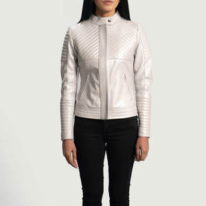 <b>Reversible</b> Best Faux Collar Crop Women Leather <b>Jacket</b> Outclass Fashion Wear New Women Leather <b>Jacket</b> Top Trending New Arrival - Product Image 4