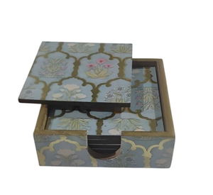 Posavasos de MDF para tazas de café, decoración de mesa, tapetes y almohadillas, posavasos de MDF personalizados con impresión en esmalte. - Product Image 2