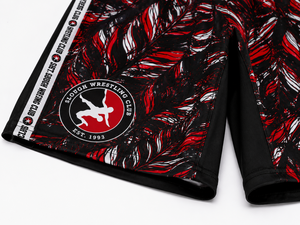 SINEWY SPORTS Men's Wrestling <b>Compression</b> <b>Shirt</b> & Shorts Set Sublimation Print Moisture Wicking Fitted Adult Martial Arts Wear - Product Image 5