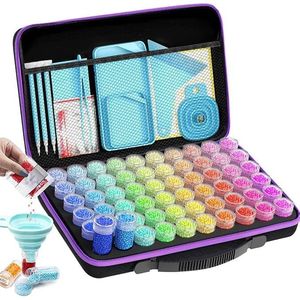 Contenitore Portatile ARTDOT con 60 Scomparti per Kit di Pittura Diamante e Arte con Perline per Adulti - Product Image 1