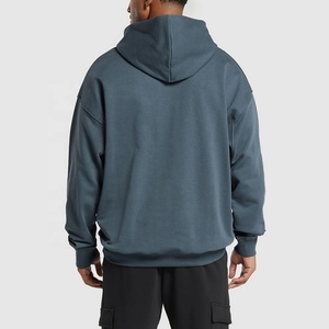 Sudadera con Capucha Extra Grande y Gruesa de 500 g/m², Felpa de Algodón de Alta Calidad, Sudadera Unisex para Entrenamiento, para Hombre, con Capucha - Product Image 2