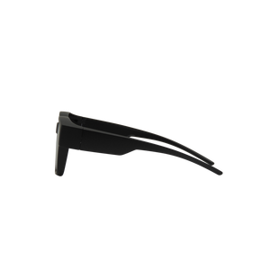 Vintage Square <b>Sunglasses</b> Retro PC UV400 Unisex Formal Black Fitover <b>Sunglasses</b> - Product Image 2
