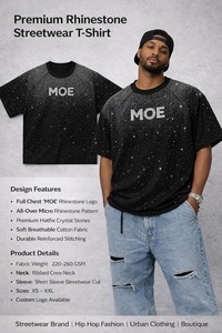 เสื้อยืดผู้ชายทันสมัยเสื้อยืดผ้าฝ้ายลายล้างกรดไซส์ใหญ่พิเศษเสื้อสำหรับผู้ชายเสื้อยืดแบบเย็บติด - Product Image 4