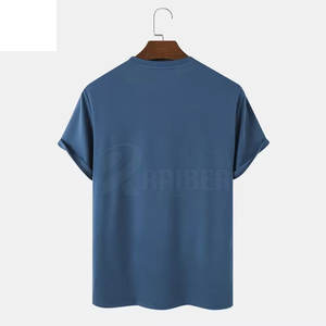 เสื้อยืดผู้ชายสีพื้น ดีไซน์โดดเด่น สวมใส่สบาย ขายดี ราคาประหยัด เหมาะสำหรับใช้ในชีวิตประจำวัน - Product Image 2