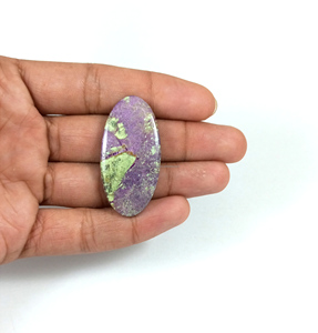 High Quality Natural Stichtite Cabochon Stone Loose Gemstone for Meditation Healing & Jewelry Making Wholesale Supplies - Product Image 2